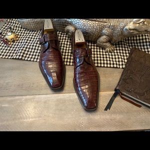 Mezlan Monk strap shoes